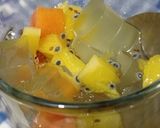 Foto langkah ke 5 dari resep Cocktail / Es buah pepaya nanas.