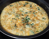 Foto del paso 4 de la receta: Tortilla de espinacas y maíz
