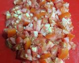 Foto del paso 2 de la receta Espirales en salsa de picadillo de tomates y hierbas aromáticas