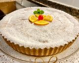 A picture of step 21 of Cake with Almond Cream and Orange Jam.