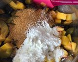 Pas rețetă Crumble- 🥭🍑🍇🍎🍊 1 fotografie