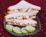 A picture of step 4 of Vegetable Sandwich.