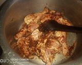 A picture of step 2 of Murg cholay /chicken chana.