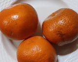 A picture of step 1 of Sago and Orange Kheer.