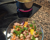 Foto del paso 2 de la receta: Ensalada de pasta con atún, piña y queso feta. Sencilla y rápida