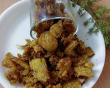 A picture of step 4 of Brown Bread Upma.
