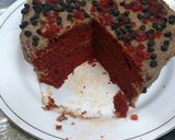 A picture of step 1 of Red velvet cake.