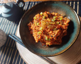 Foto del paso 10 de la receta: Arroz Basmati especiado + Carne & Pimiento dulce italiano //Meat, Friggitello & Basmati Rice Dish 🍚🥢