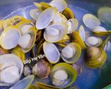 Hình bước làm 1 của món Cháo Trìa Tam Giang(Huế)