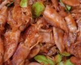 Foto langkah ke 4 dari resep Cumi asin pete bumbu terasi.