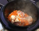 Une image de l'étape 4 de Poulet au cidre.
