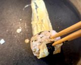 Foto del paso 4 de la receta: Sushi en rollos de tortilla. -Eggrolls sushi-