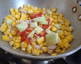 A picture of step 5 of Corn Chaat / Cheese Corn Chaat.