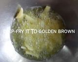 A picture of step 1 of Masala potato chips.