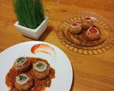 Foto langkah ke 9 dari resep Cheese Balls with Enoki & Sardines Sauce.