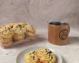 Foto langkah ke 7 dari resep Black Sesame Butter Cookie's.