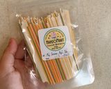 Hình bước làm 1 của món Mì somen ngũ sắc mix cải ngọt