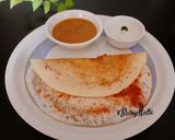 A picture of step 5 of Podi Dosa.