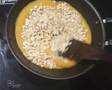 A picture of step 6 of Peanut Chikki.