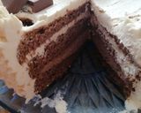 Csokis-vaníliás torta recept fázis 4 fotója