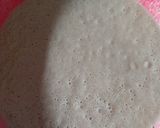 A picture of step 3 of Quinoa flour pancakes 🥞😋.
