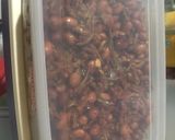 Foto langkah ke 6 dari resep Sambal Goreng Teri Kacang Dengan Daun Jeruk.