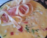 Foto del paso 4 de la receta: Omelette de jamón y queso
