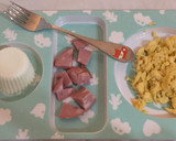 Foto del paso 2 de la receta: Cena fácil, rápida y riquísima ¡descubriendo la mortadela!