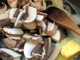 Truffle infused creamy mushroom sauce