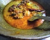 A picture of step 2 of Thakurbarir special dudh rui fish curry.