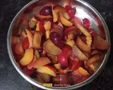 A picture of step 1 of Plum Juice.
