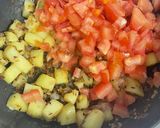 A picture of step 2 of Aloo Palak Sabji.