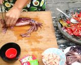 Foto langkah ke 4 dari resep Balado Cumi Hitam Lemak Sapi DEBM.
