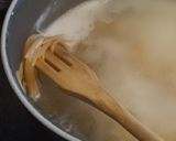 A picture of step 4 of Grandma's great pasta *optional cheese*.