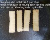 Hình bước làm 3 của món Sandwich bơ nướng