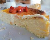 A picture of step 1 of San Sebastián La Viña Cheesecake.