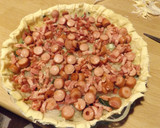 Foto del paso 3 de la receta: Tarta improvisada de salchichas