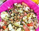 A picture of step 10 of Aloo Chana Chaat.