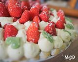 Une image de l'étape 7 de Biscuit génoise (photo: sur moule de tarte inversée) au cook expert.