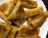 A picture of step 1 of Oven baked samosas and rolls.