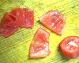 Foto del paso 4 de la receta: Yemas de Espárragos con vinagreta de pimientos