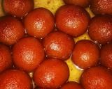 A picture of step 7 of Gulab jamun.