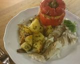 Sókéregben sült hal (orada) recept fázis 4 fotója