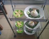 Gambar langkah 10 resipi Nasi lemak tumis.