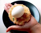 A picture of step 2 of Egg cutlet.