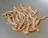 蘆筍炒肉絲的食譜步驟4照片