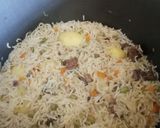 A picture of step 4 of PILAU😋.