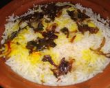 A picture of step 11 of Veg dumbiryani.