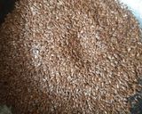 A picture of step 1 of Flaxseeds laddu.