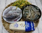 Hình bước làm 1 của món Bánh xèo thập cẩm